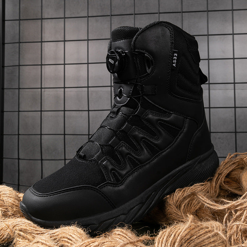 WildKing Herren Fast Response High-Top Wanderschuhe 6.0 mit Automatik-Schnalle