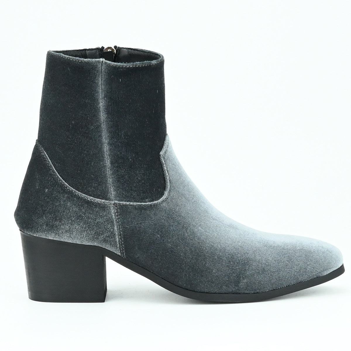 WildKing Herren Gentleman High Heel Elastic Chelsea Boots B7015