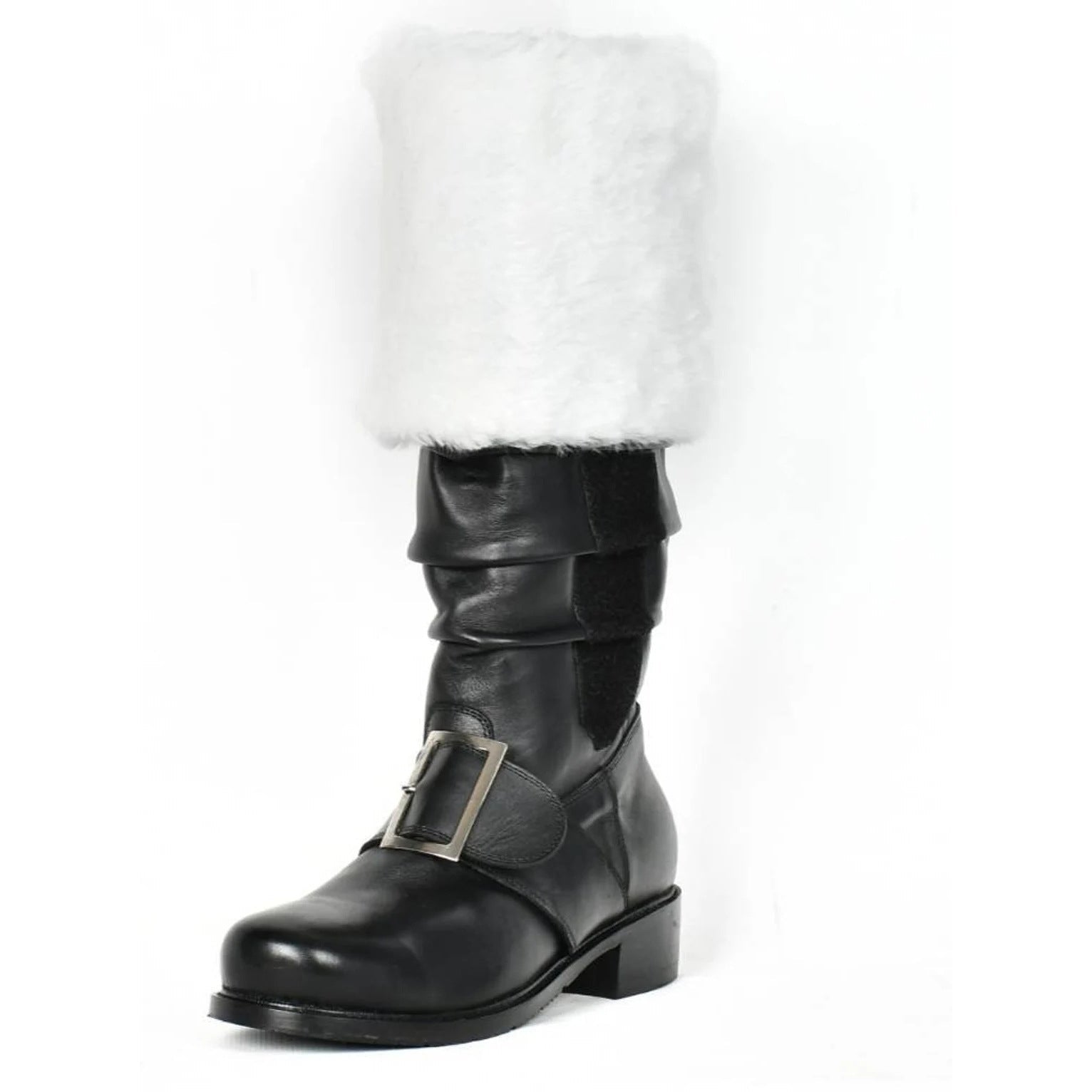 WildKing Herren Handgefertigte Renaissance Weihnachtsstiefel aus Leder 1002