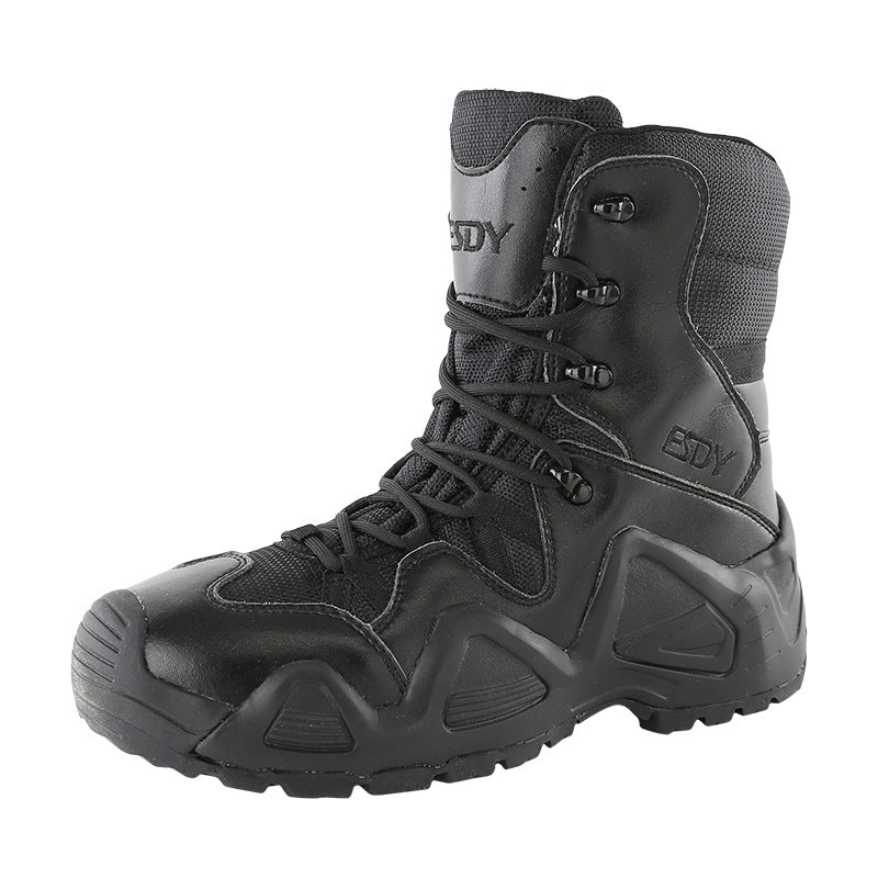 WildKing Herren Wasserdichte Wander- und Kampfstiefel mit hohem Schaft C006