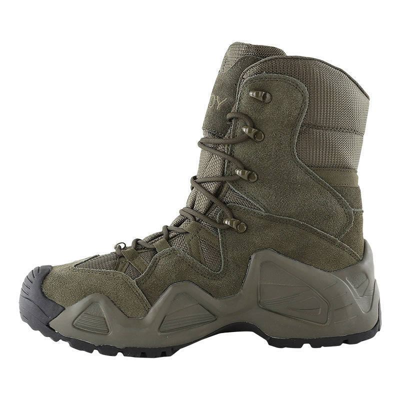 WildKing Herren Wasserdichte Wander- und Kampfstiefel mit hohem Schaft C006