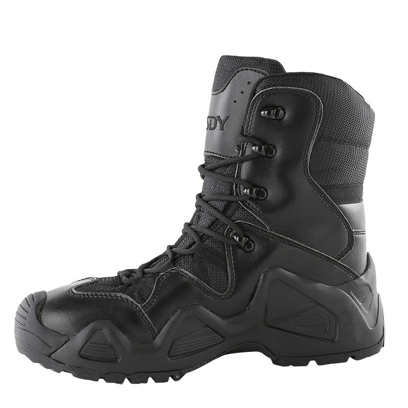 WildKing Herren Wasserdichte Wander- und Kampfstiefel mit hohem Schaft C006