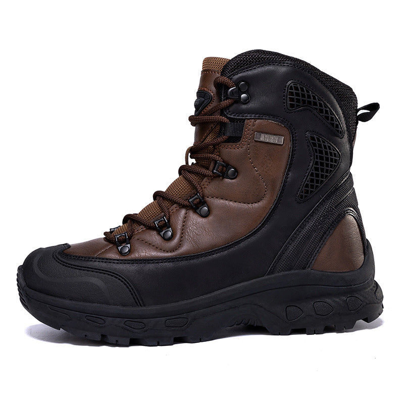 WildKing Herren High-Top Wasserdichte Arbeitsstiefel P7008
