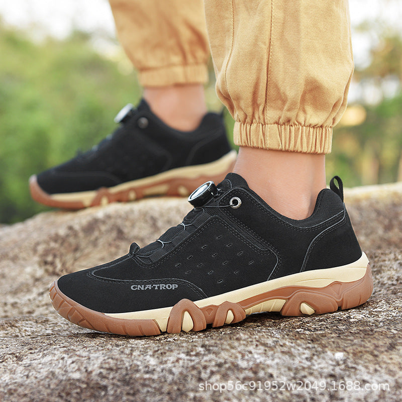 WildKing Herren Low-Top Wasserdichte Schnellverschluss Slip-On Schuhe 2.0