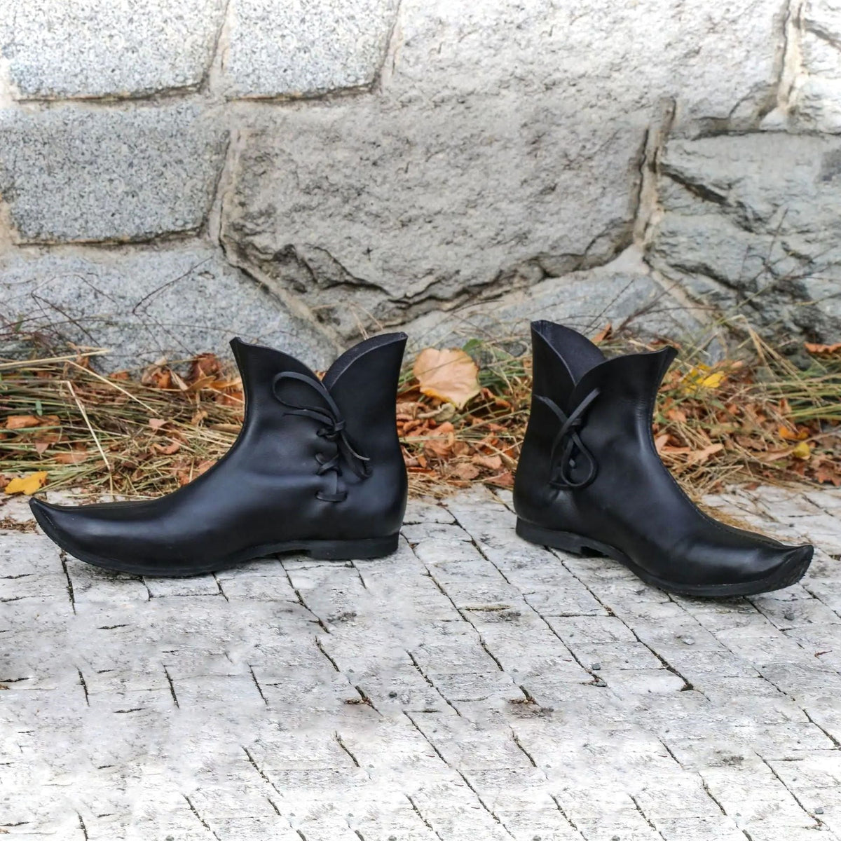 WildKing Herren Mittelalter Renaissance Bühnenstiefel B1635
