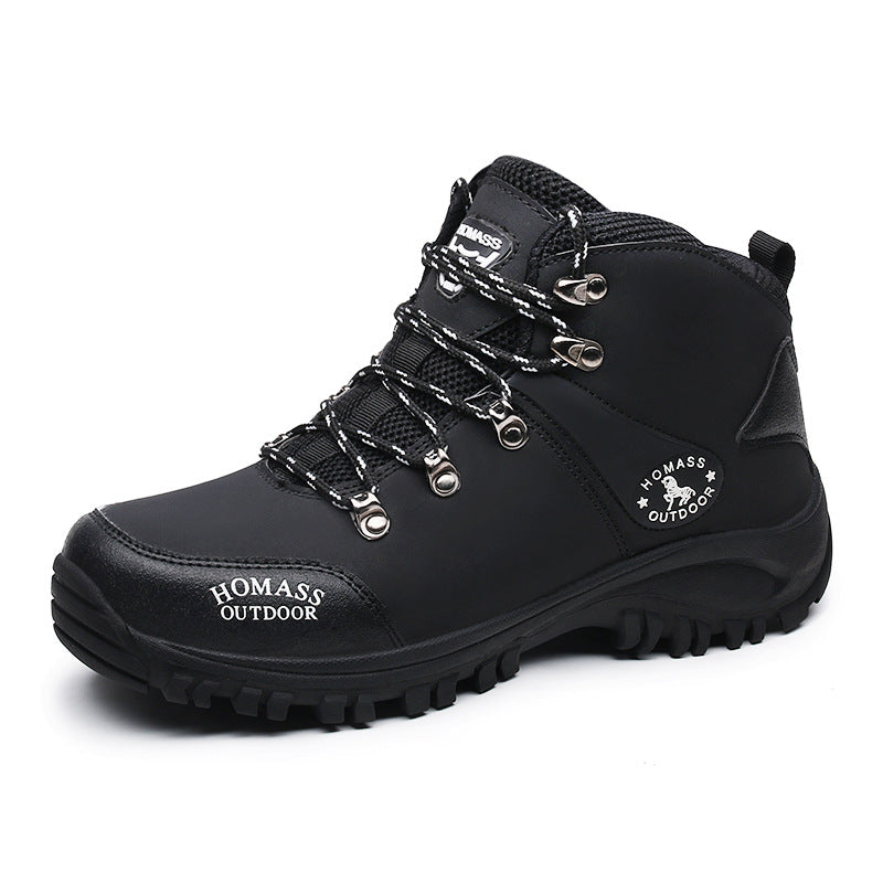WildKing Herren Mid-Cut Stahlkappen-Wanderschuhe B2042 – Wasserdicht, Rutschfest & Robuste Outdoor-Boots