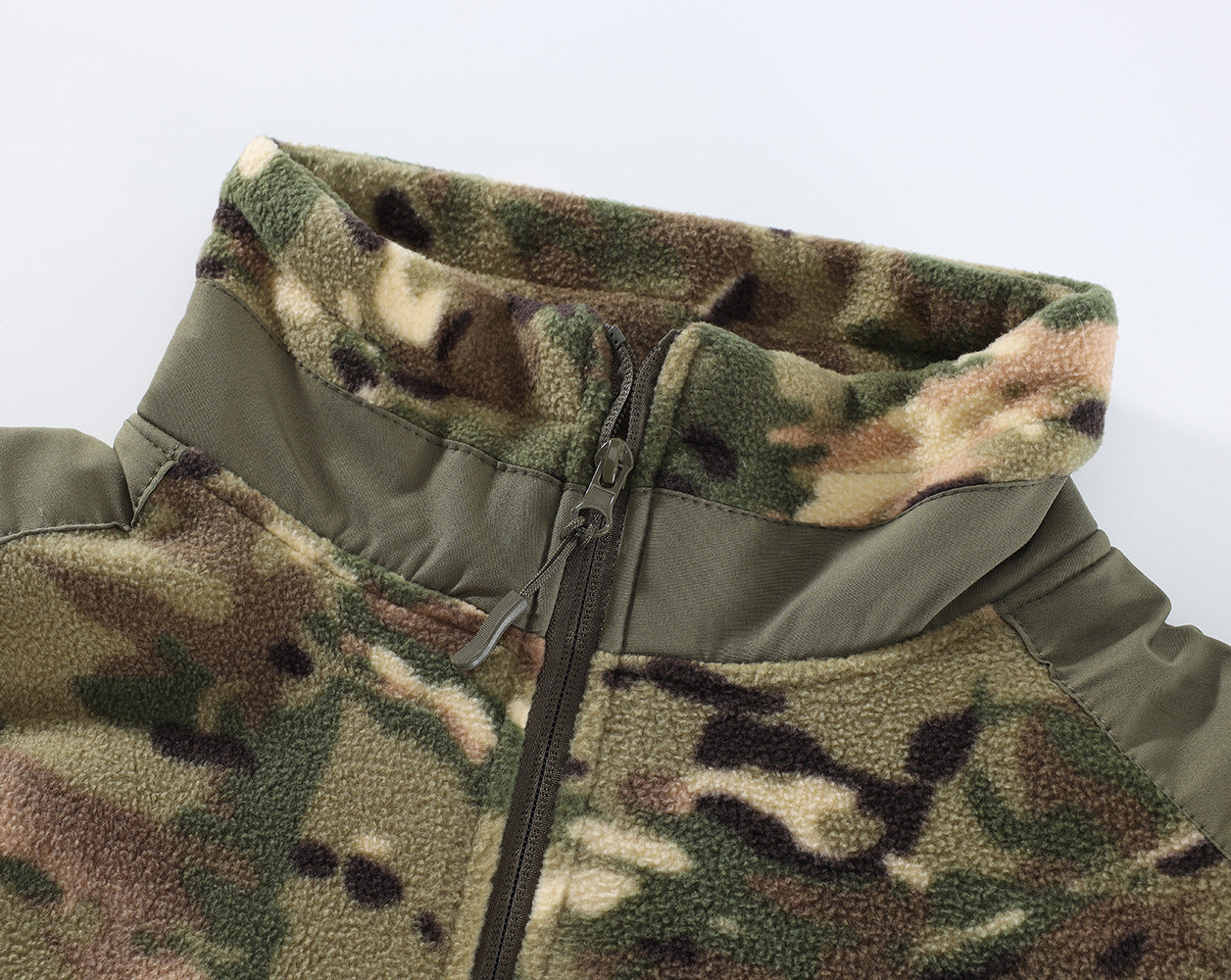 WildKing Herren Outdoor Fleece Camouflage Taktische Jacke G213