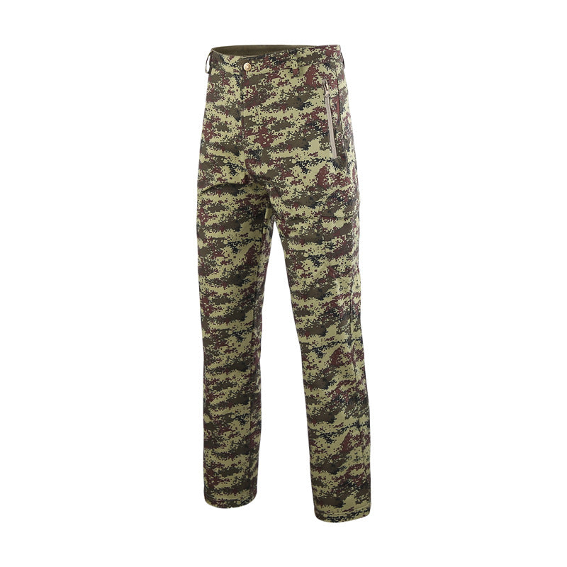 WildKing Herren G6 Outdoor Militär-Fleecehose – Wasserdicht & Camouflage