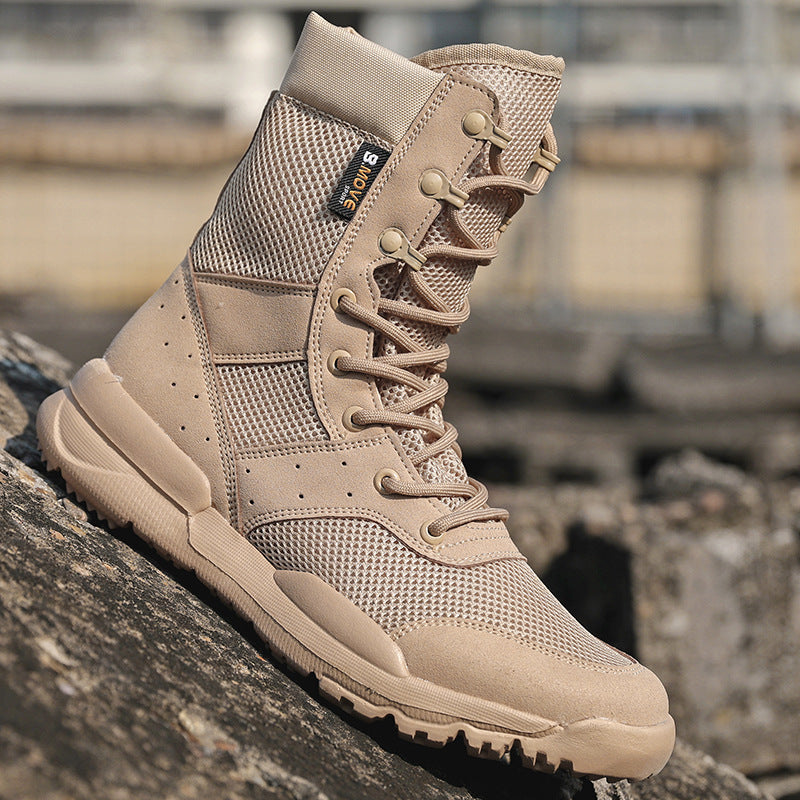 WildKing Herren High-Top Desert Tactical Wanderschuhe B4672
