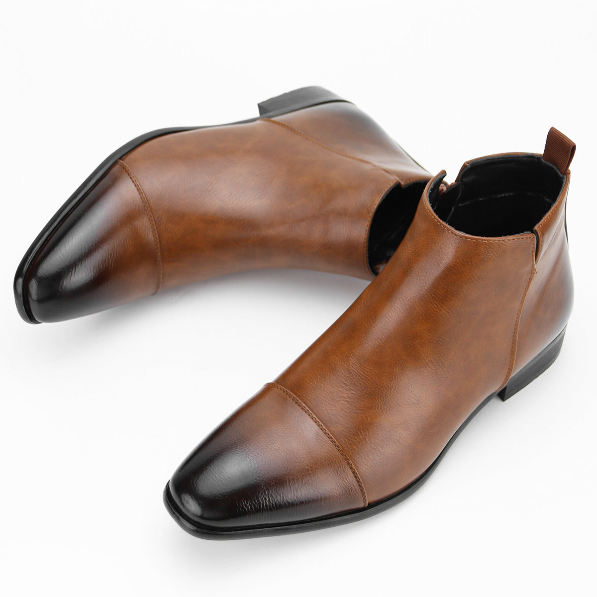 WildKing Herren Slip-On Chelsea Boots B7125