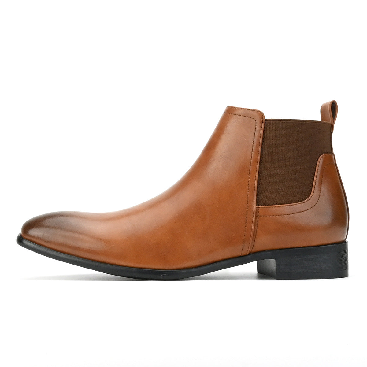 WildKing Herren Chelsea Boots mit eckiger Spitze – Moderne Stiefeletten B1700
