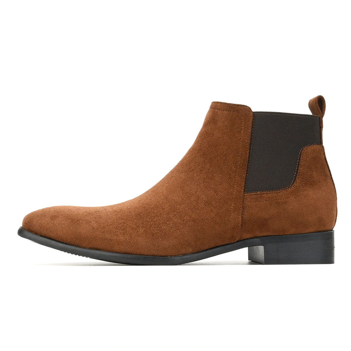 WildKing Herren Chelsea Boots mit eckiger Spitze – Moderne Stiefeletten B1700