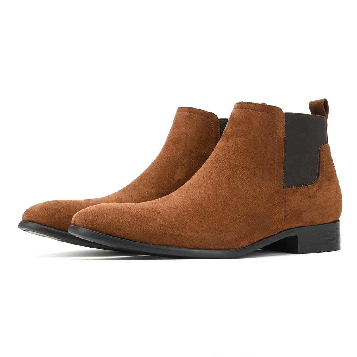 WildKing Herren Chelsea Boots mit eckiger Spitze – Moderne Stiefeletten B1700