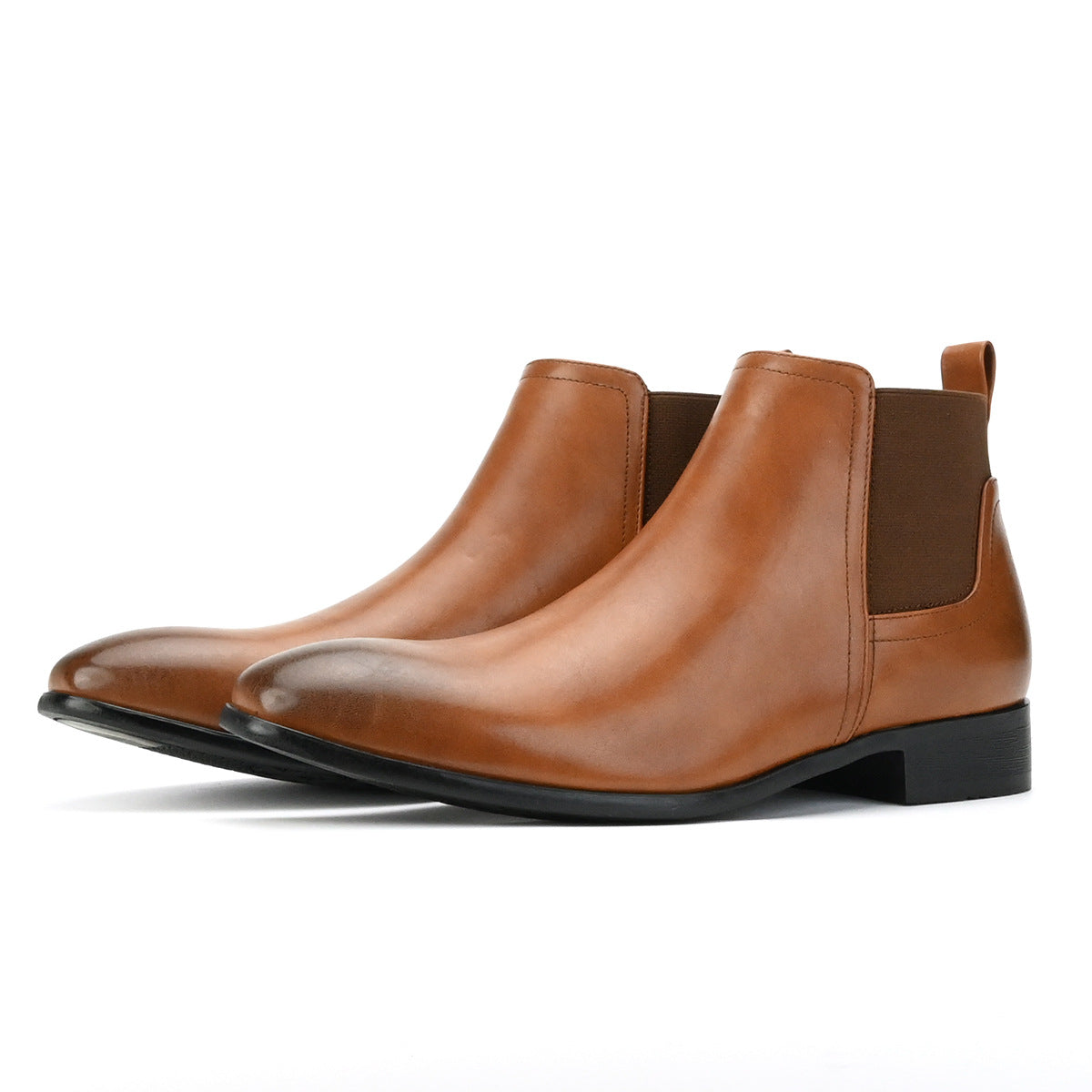 WildKing Herren Chelsea Boots mit eckiger Spitze – Moderne Stiefeletten B1700