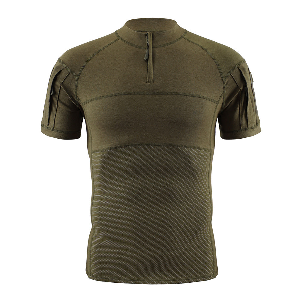 WildKing Herren Taktisches Camo Kurzarmshirt – Schnell Trocknend T3012