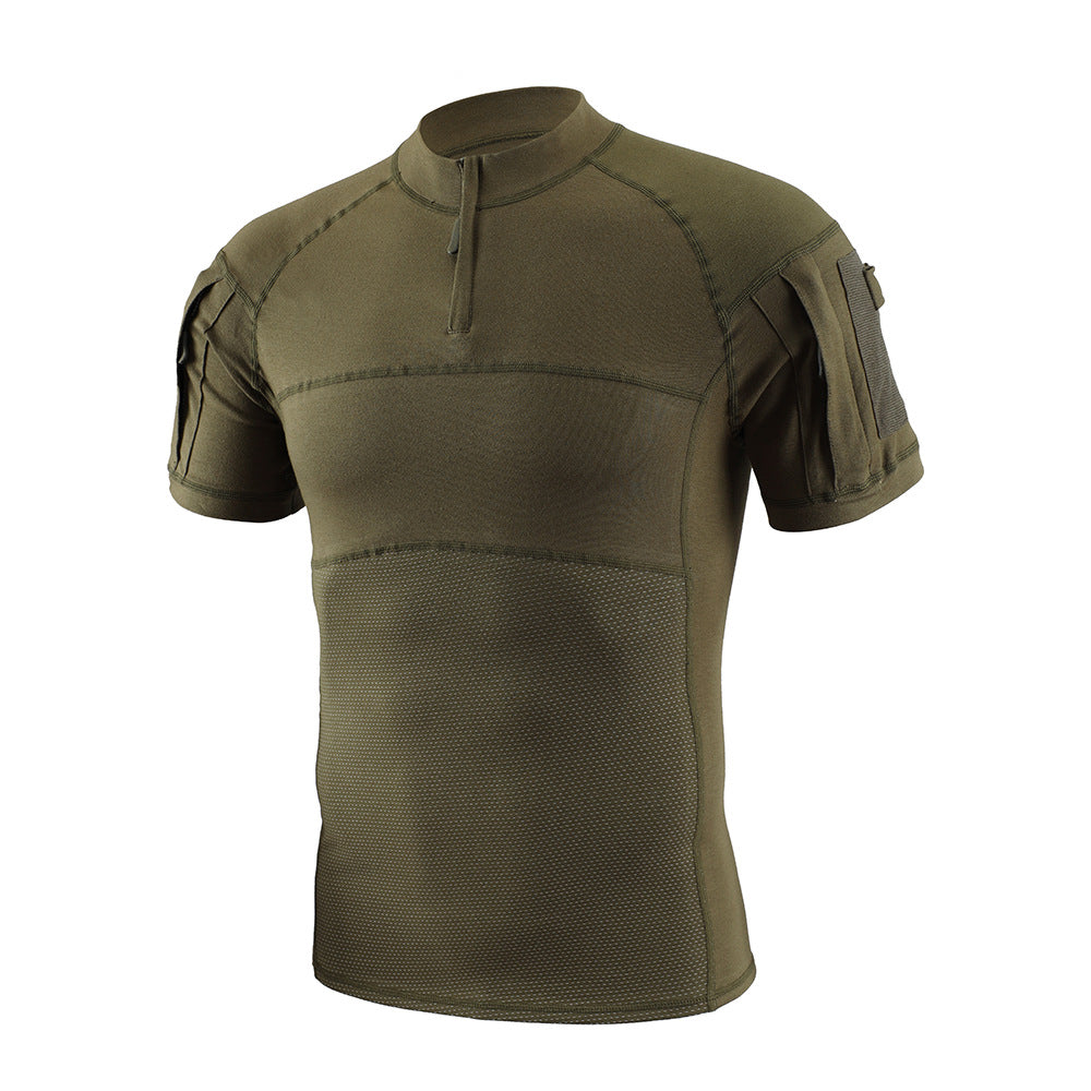 WildKing Herren Taktisches Camo Kurzarmshirt – Schnell Trocknend T3012