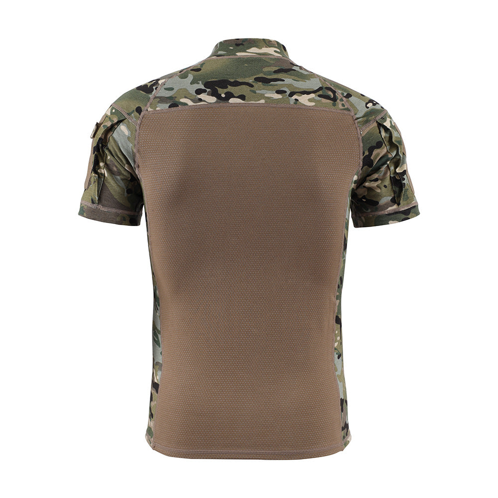 WildKing Herren Taktisches Camo Kurzarmshirt – Schnell Trocknend T3012