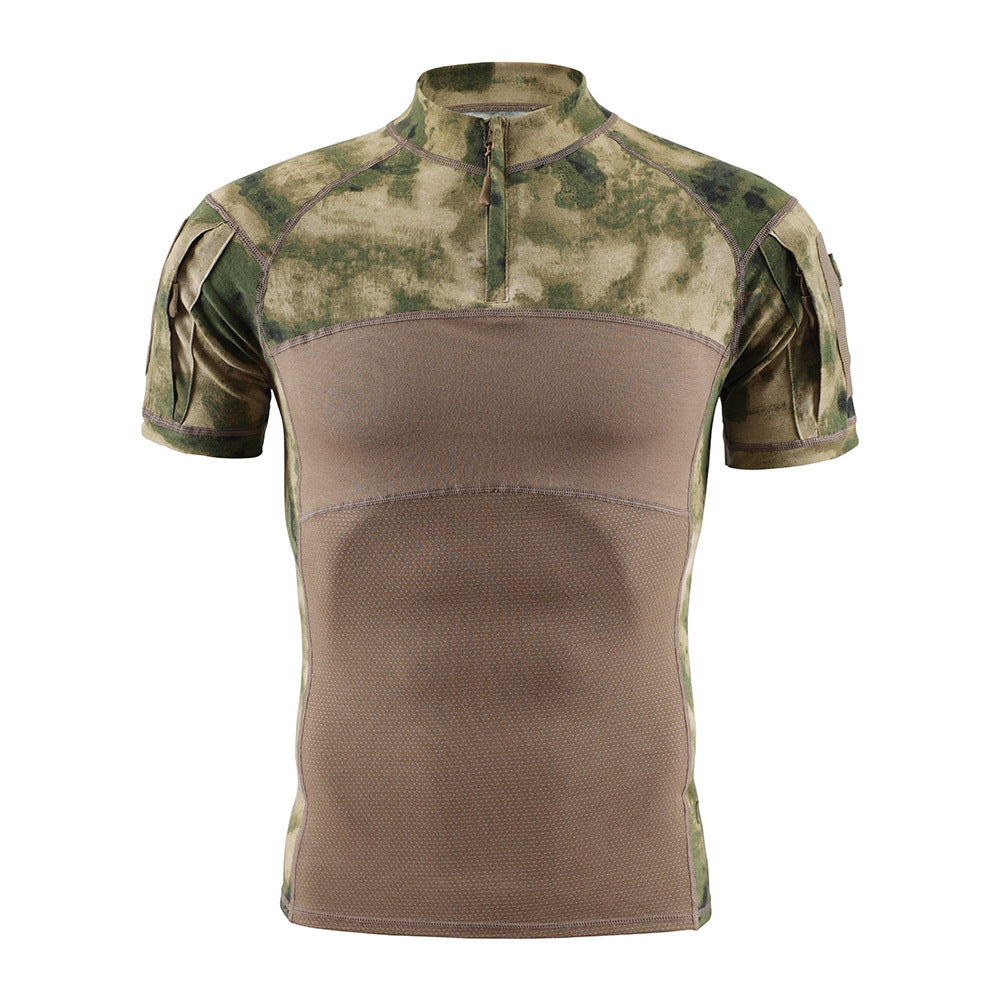 WildKing Herren Taktisches Camo Kurzarmshirt – Schnell Trocknend T3012