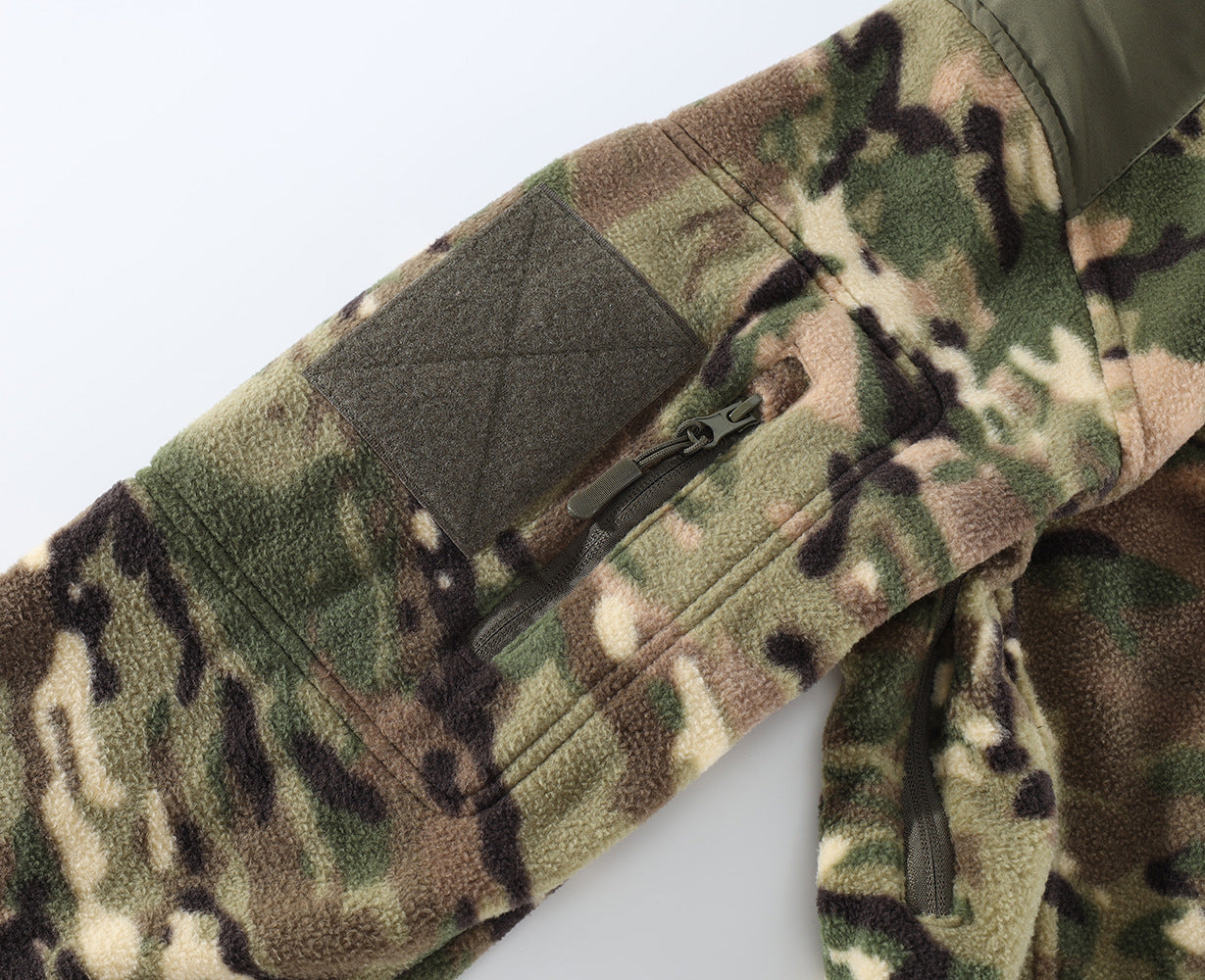 WildKing Herren Fleece Liner Jacke Camouflage G208