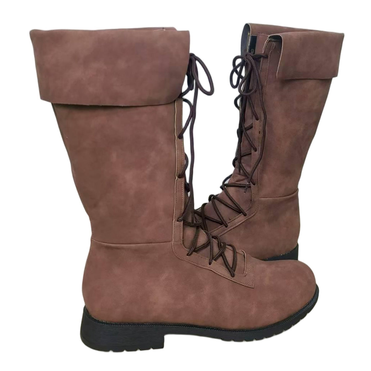 WildKing Herren Vintage Mittelalter Renaissance Stiefel B1540