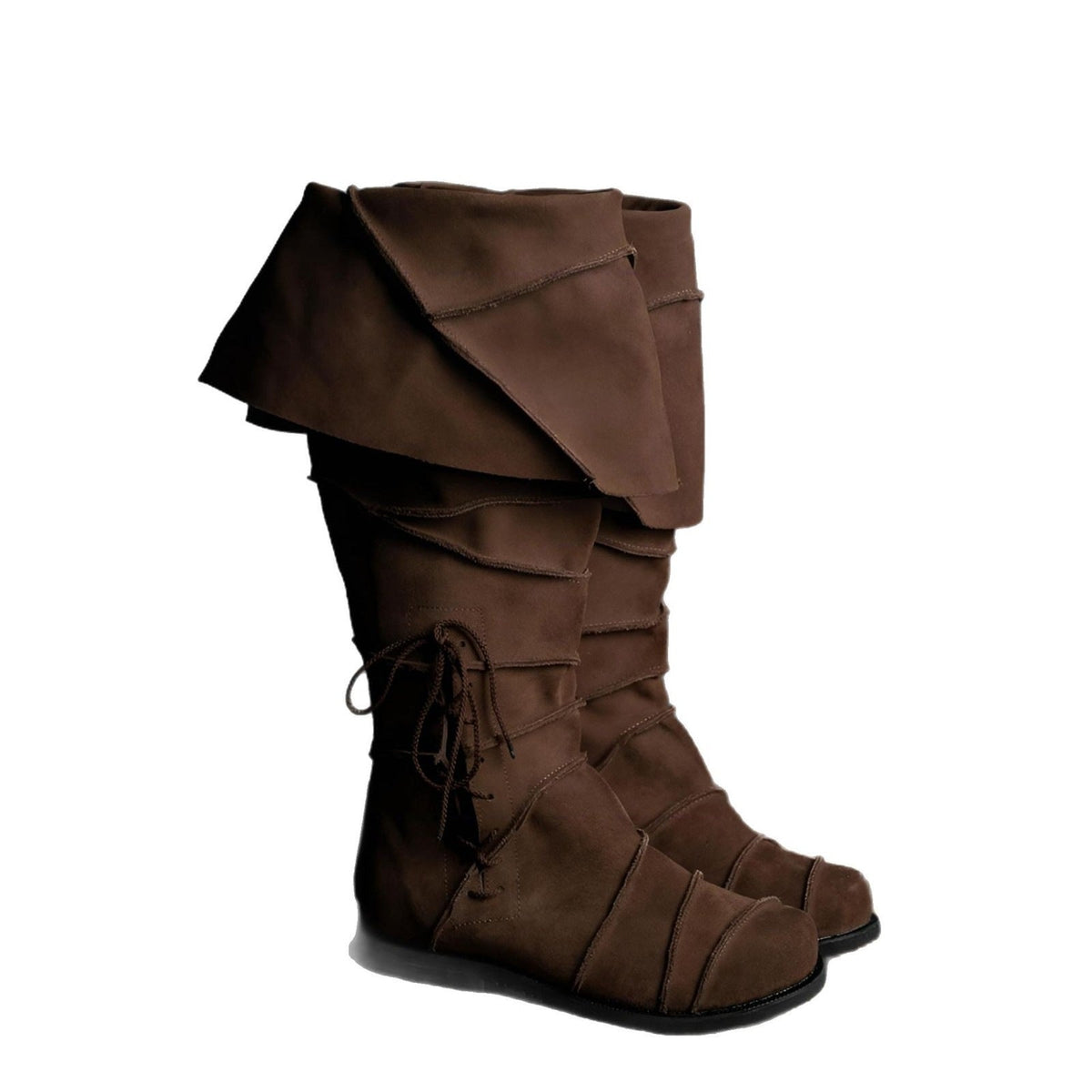 WildKing Herren Vintage Mittelalter Renaissance Stiefel B1545