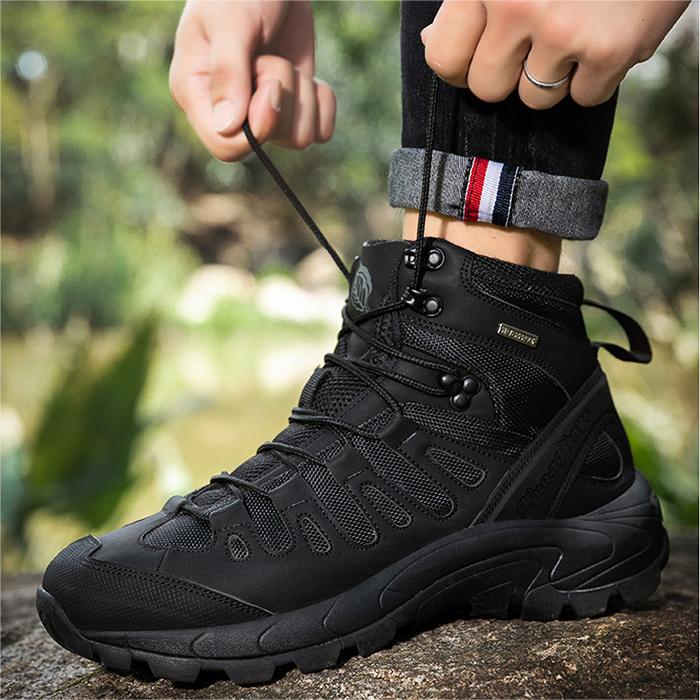 WildKing Herren Wasserdichte Berg- & Taktische Wanderstiefel B6036