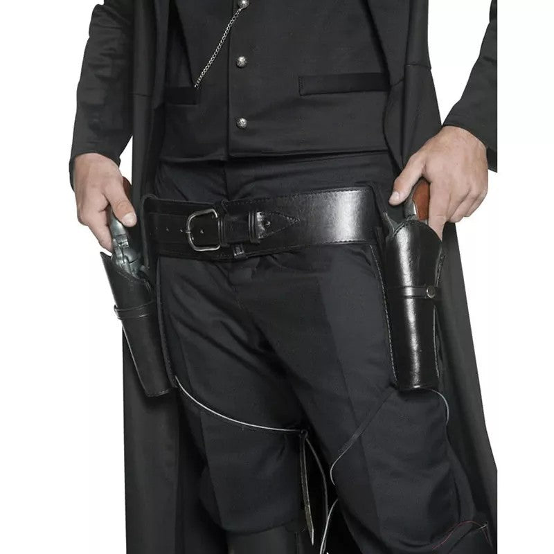 Wildking Mittelalter Renaissance Taillengürtel mit Doppelholster