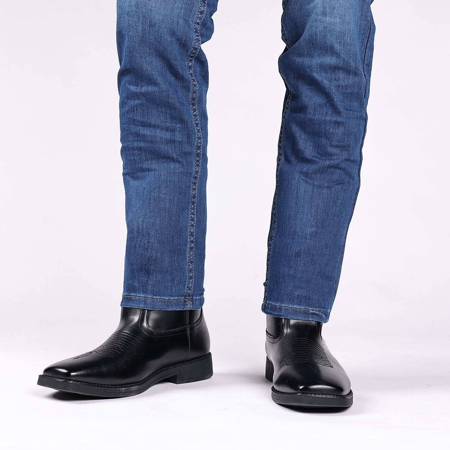 Wildking Herren Retro Western Cowboy Boots 8702