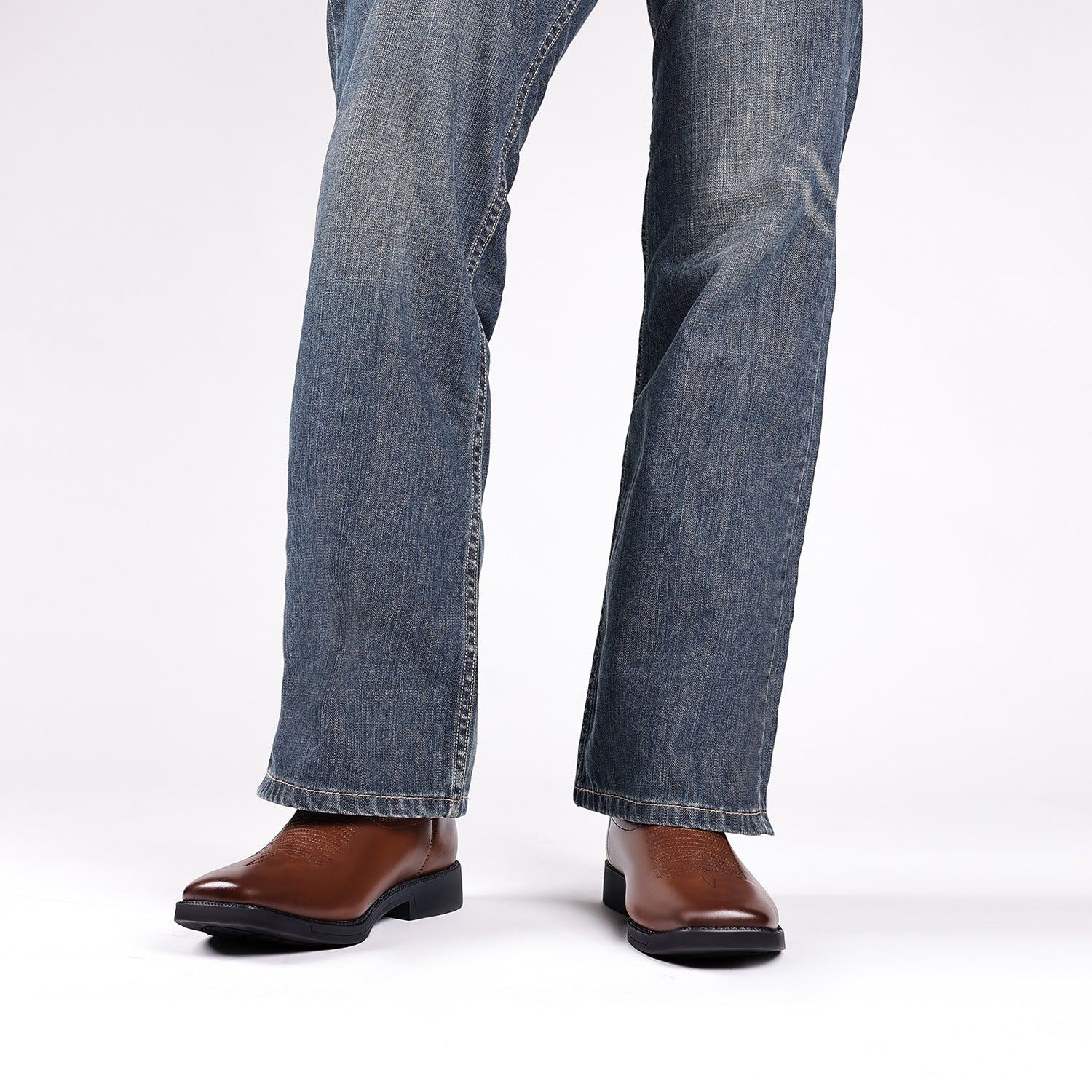 Wildking Herren Retro Western Cowboy Boots 8702