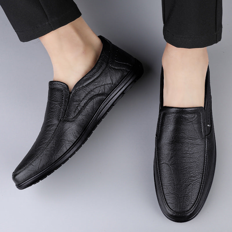 Wildking Herren Business Casual Leder Loafers 6.5