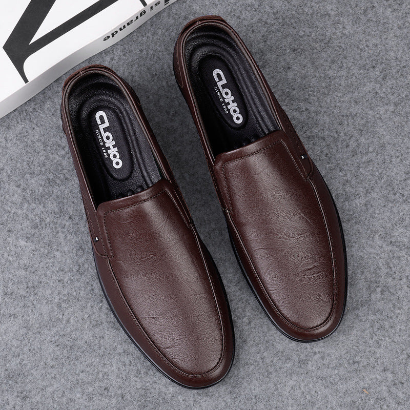 Wildking Herren Business Casual Leder Loafers 6.5