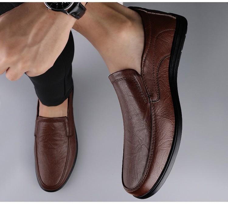 Wildking Herren Business Casual Leder Loafers 6.0