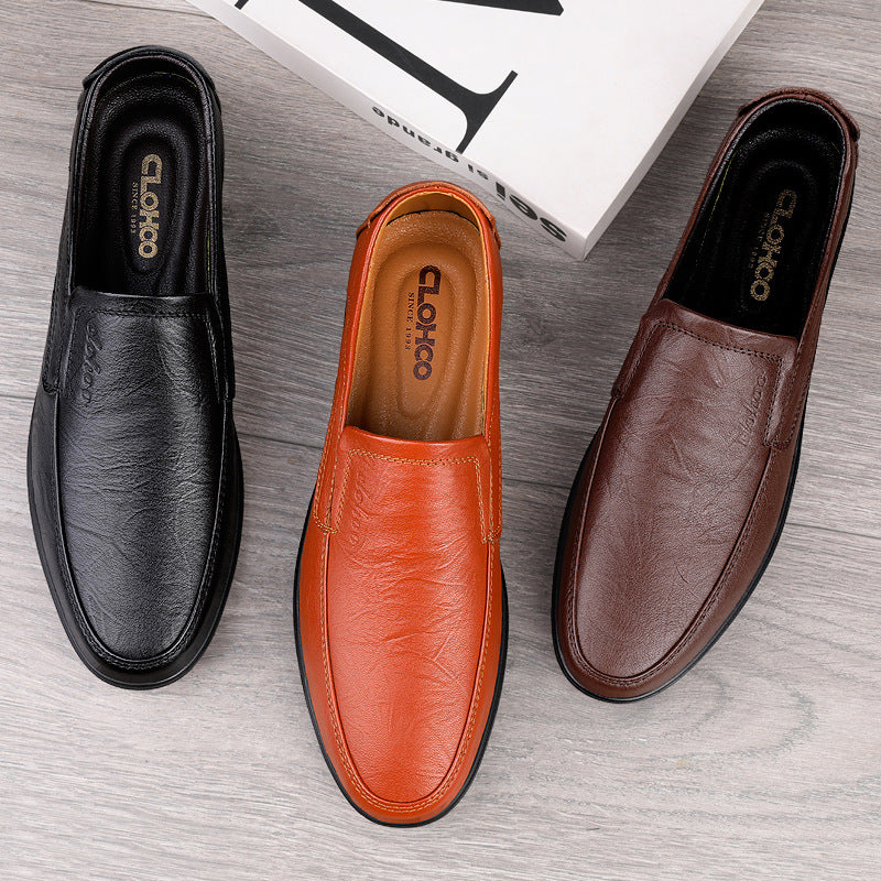 Wildking Herren Business Casual Leder Loafers 6.0