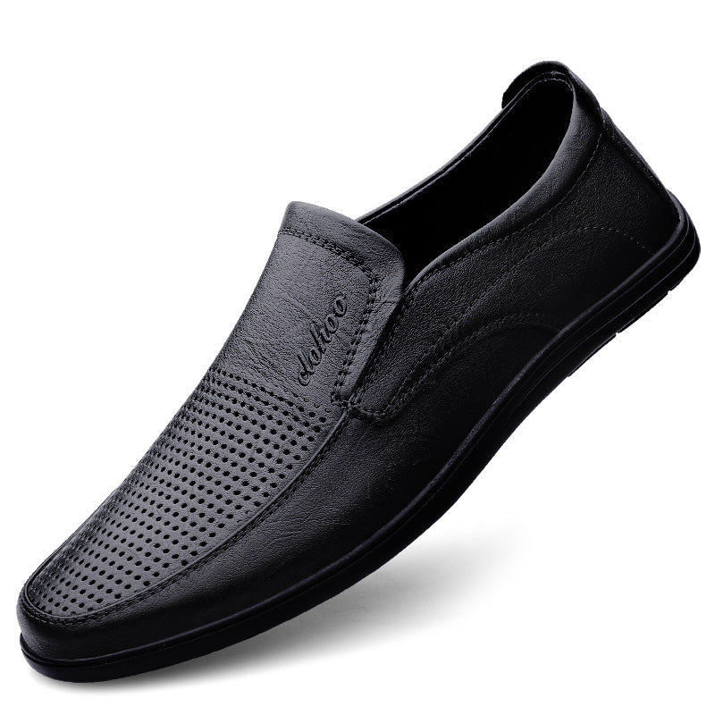 Wildking Herren Business Casual Leder Loafers 6.0