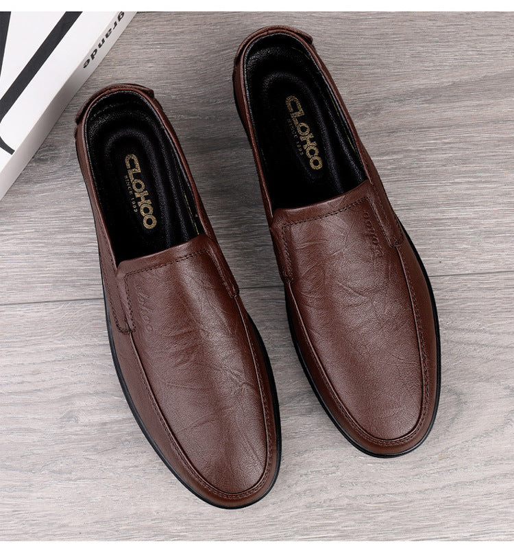 Wildking Herren Business Casual Leder Loafers 6.0