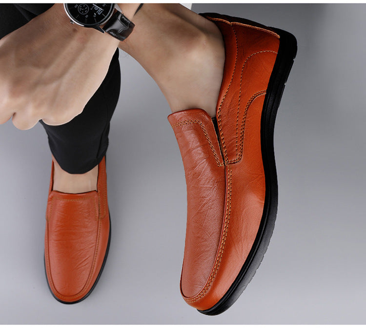 Wildking Herren Business Casual Leder Loafers 6.0