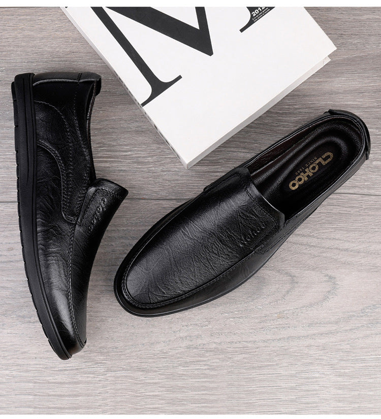 Wildking Herren Business Casual Leder Loafers 6.0