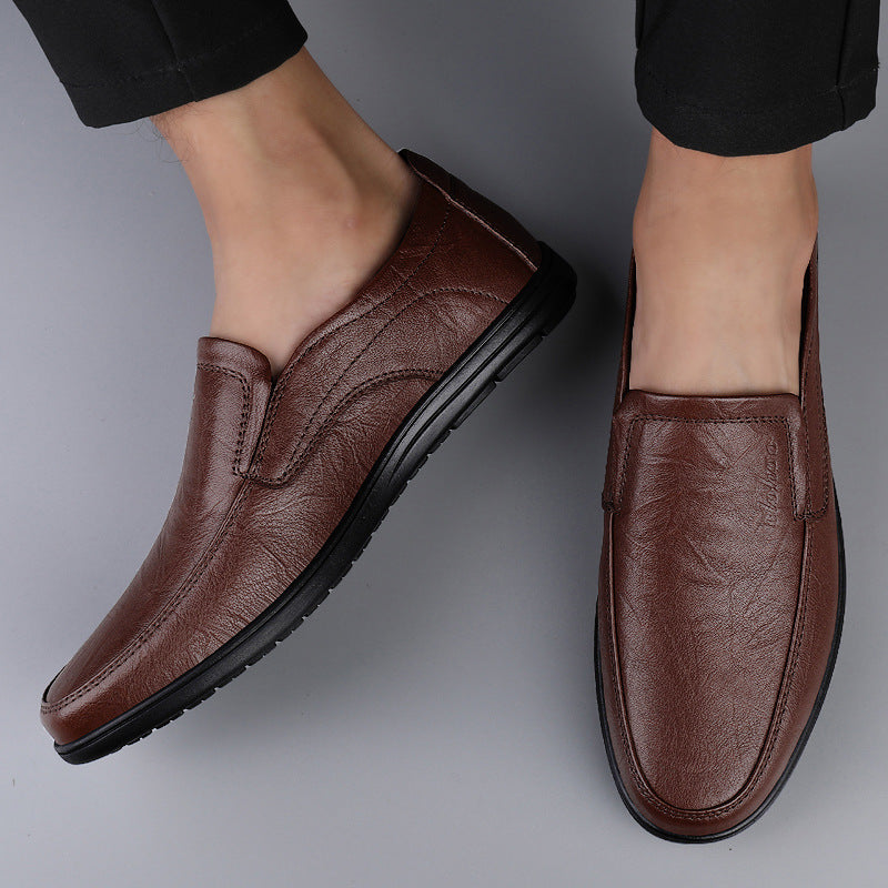 Wildking Herren Business Casual Leder Loafers 6.0