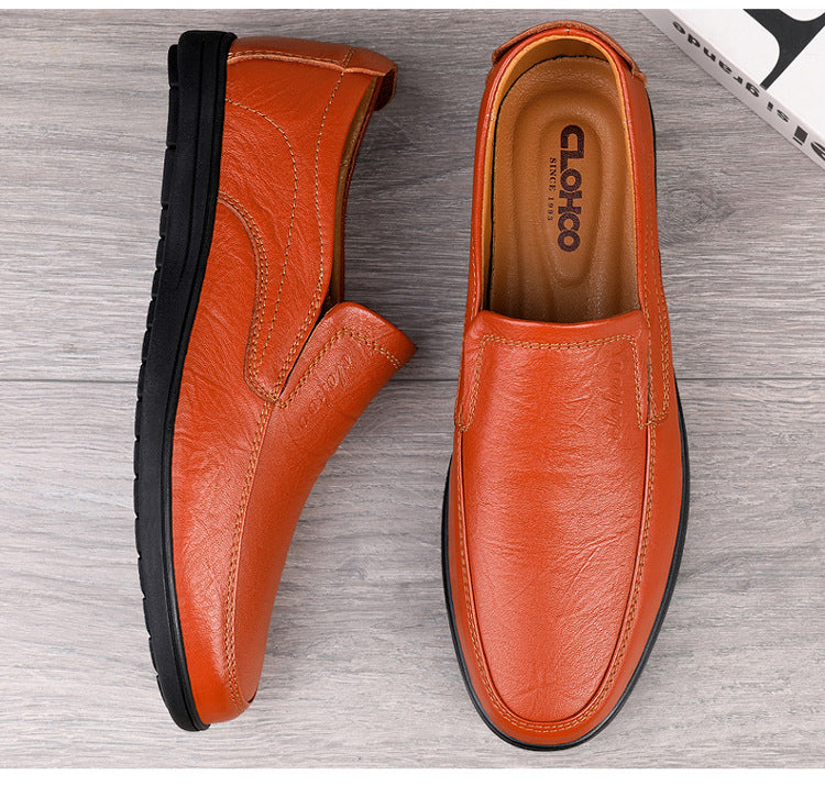 Wildking Herren Business Casual Leder Loafers 6.0