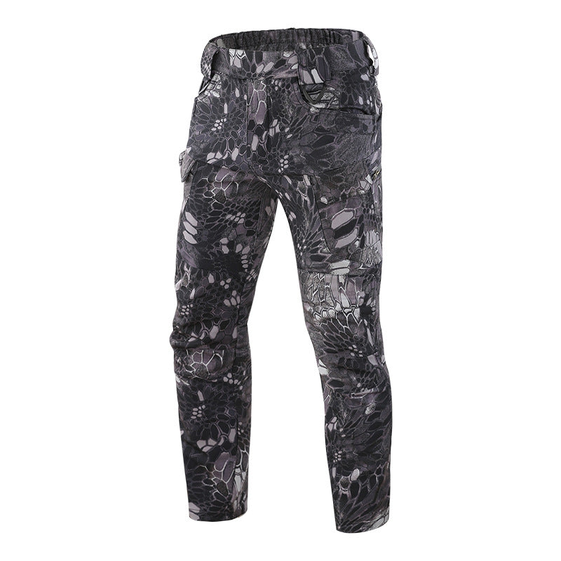 WildKing IX7 Herren Ski- & Reithose – Camouflage, Vier-Wege-Stretch & Fleece für Outdoor und Wintersport