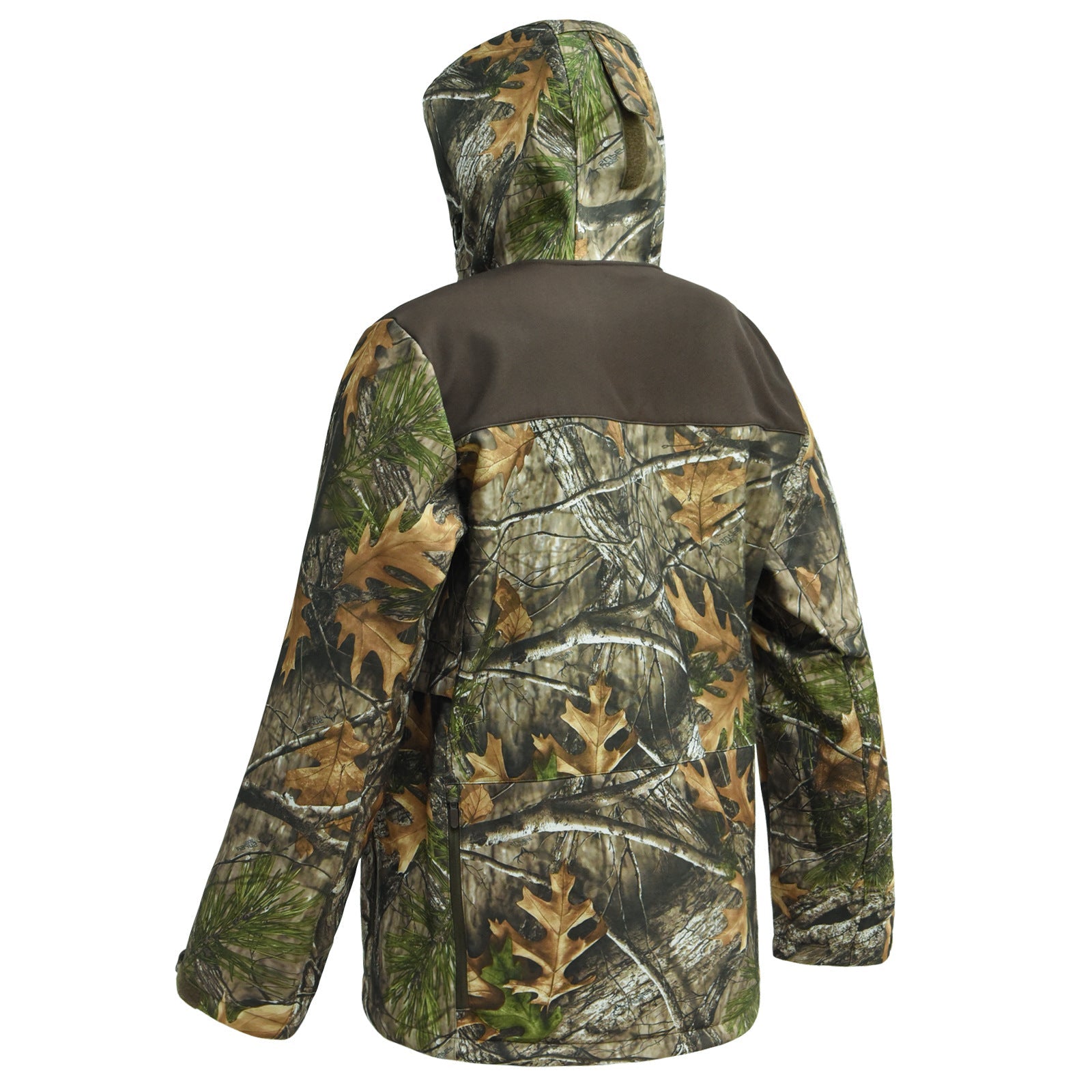 Wildking Herren Camouflage Locker Geschnittene Softshell-Jacke mit Kapuze – Wasserdicht, Antistatisch & Abriebfest – B272