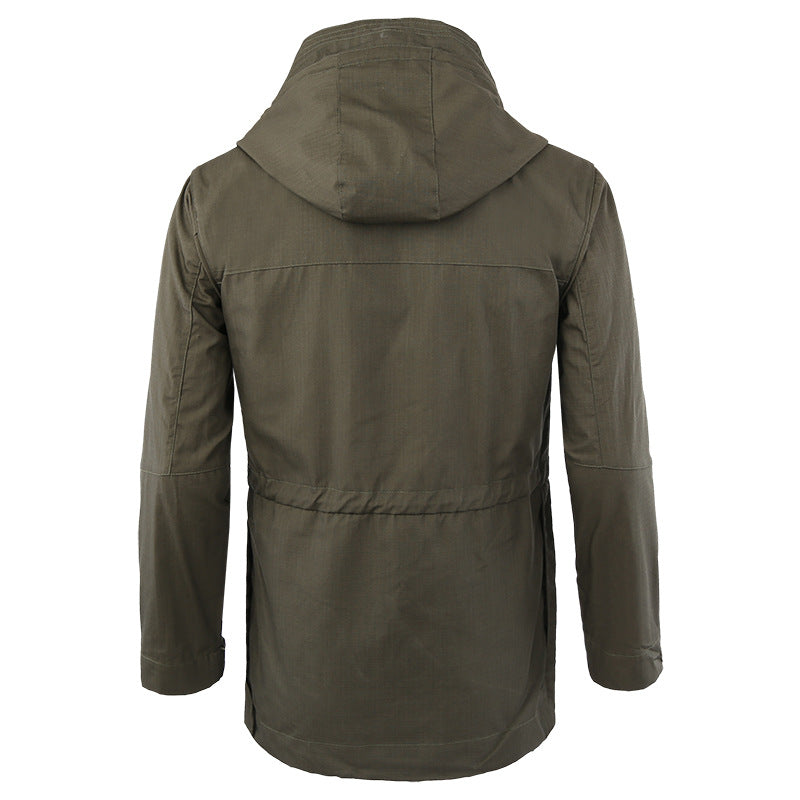 Wildking Herren Camouflage Bergsteiger-Jacke – Wasserdicht & Robust – M65