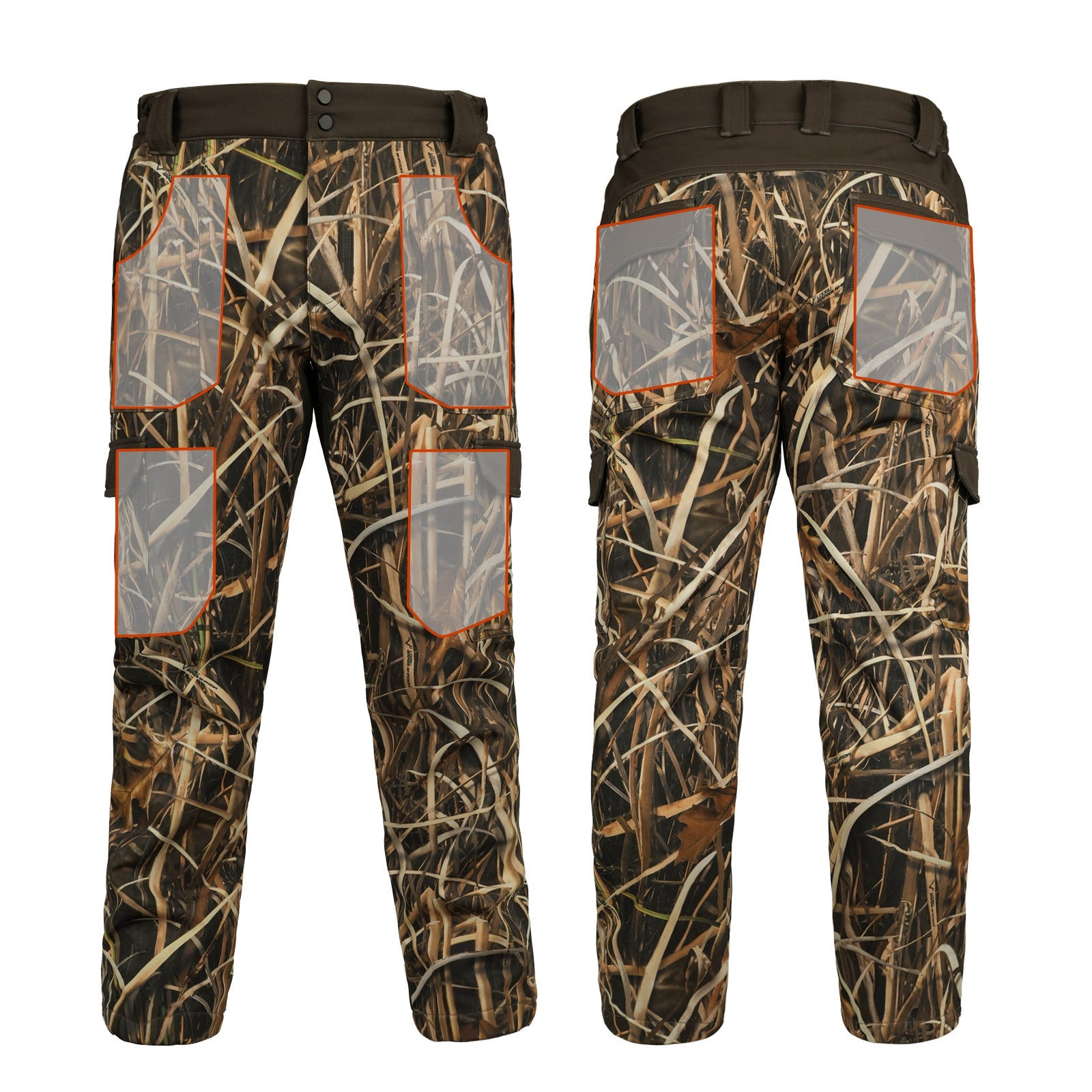 Wildking Herren Natur-Camouflage Jagdhose – B270