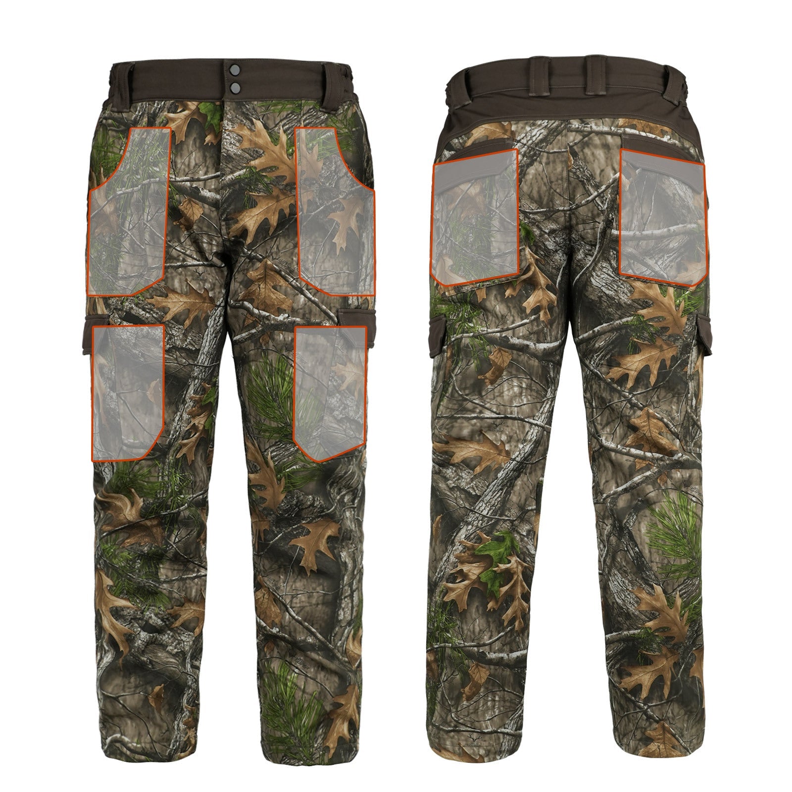 Wildking Herren Natur-Camouflage Jagdhose – B270
