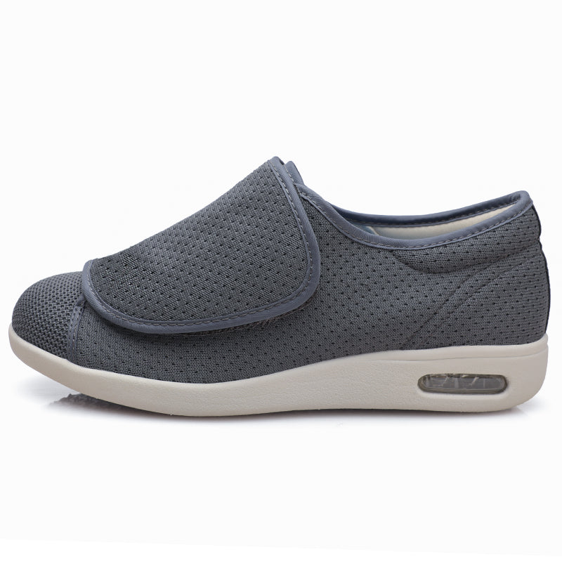 Wildking Herren D019 Verstellbare Komfortschuhe mit Luftpolster – Bequeme Alltagsschuhe für Herren