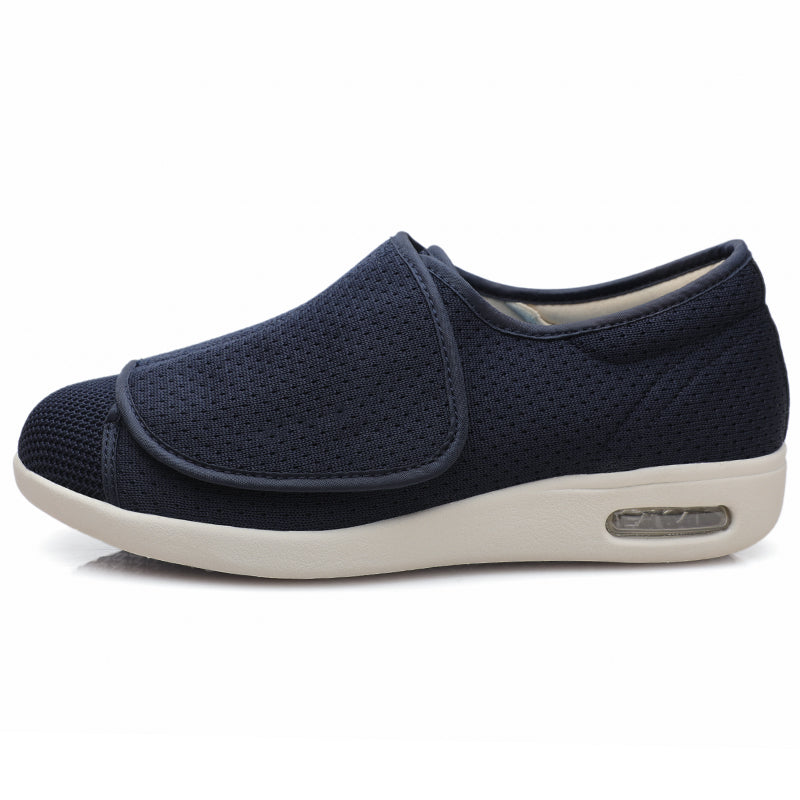 Wildking Herren D019 Verstellbare Komfortschuhe mit Luftpolster – Bequeme Alltagsschuhe für Herren