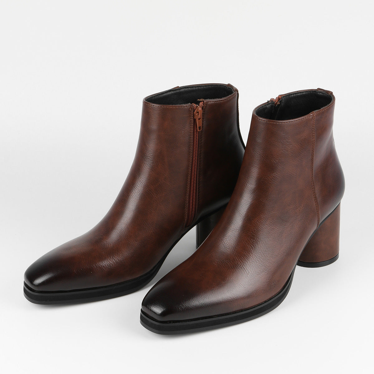 Wildking Herren Fashion Chelsea Boots mit Absatz – Modell B7010