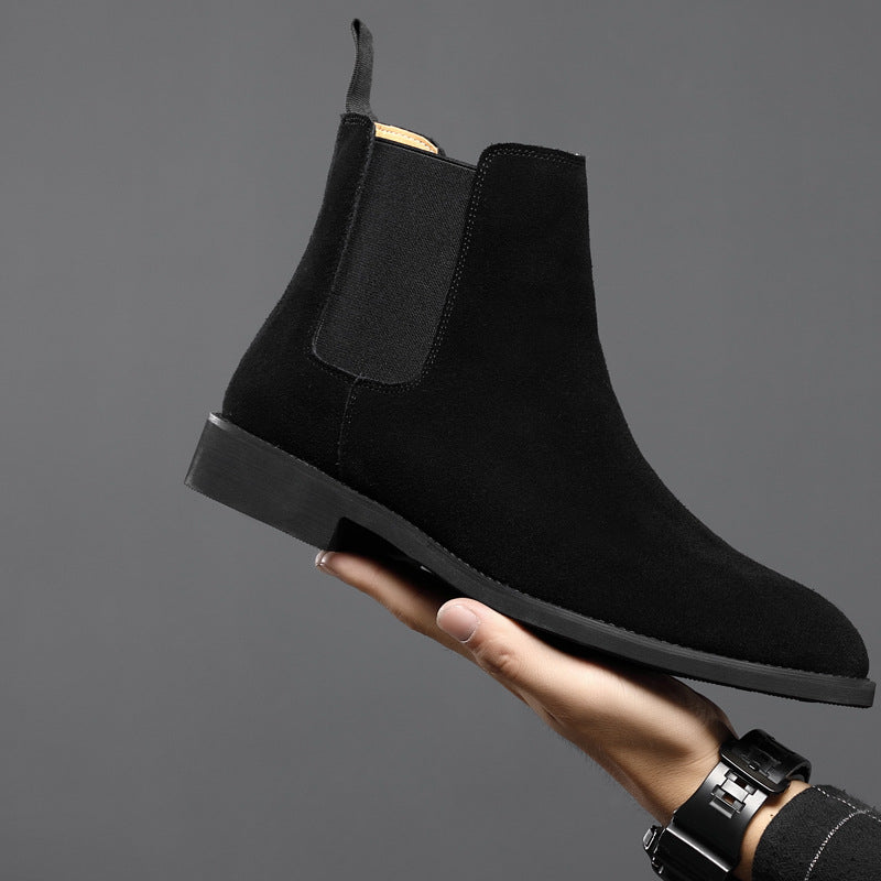 WildKing Herren Chelsea Boots aus Echtem Leder – Herbst & Winter Q4538