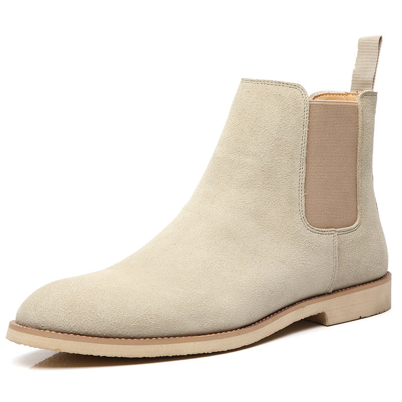 WildKing Herren Chelsea Boots aus Echtem Leder – Herbst & Winter Q4538