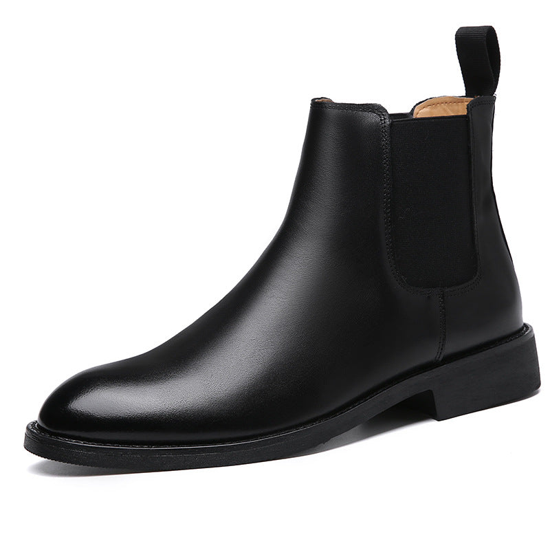 WildKing Herren Chelsea Boots aus Echtem Leder – Herbst & Winter Q4538